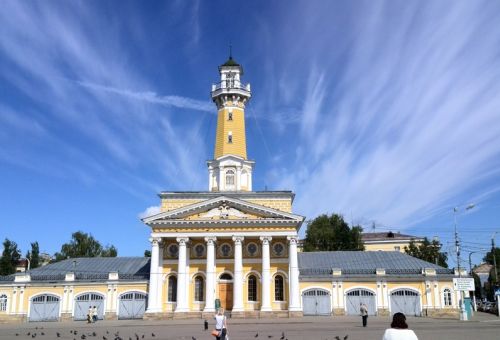 Достопримечательность «Пожарная каланча» в Костромской области, фото и описание
